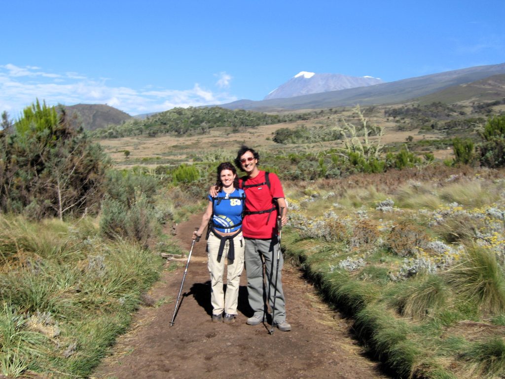 Por el camino, segunda etapa del Kilimanjaro