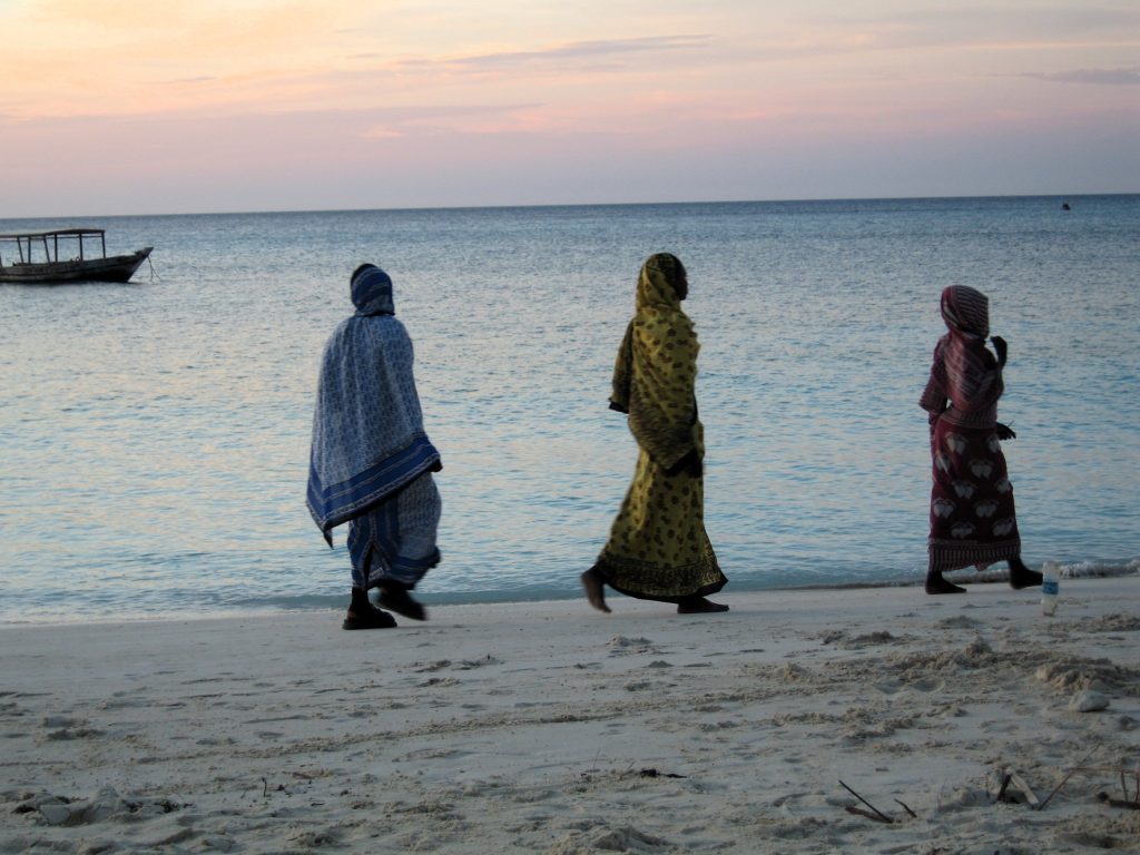 Mujeres en Zanzíbar