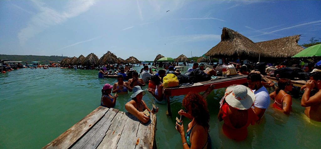 Isla de Cholón en el parque Nacional del Rosario