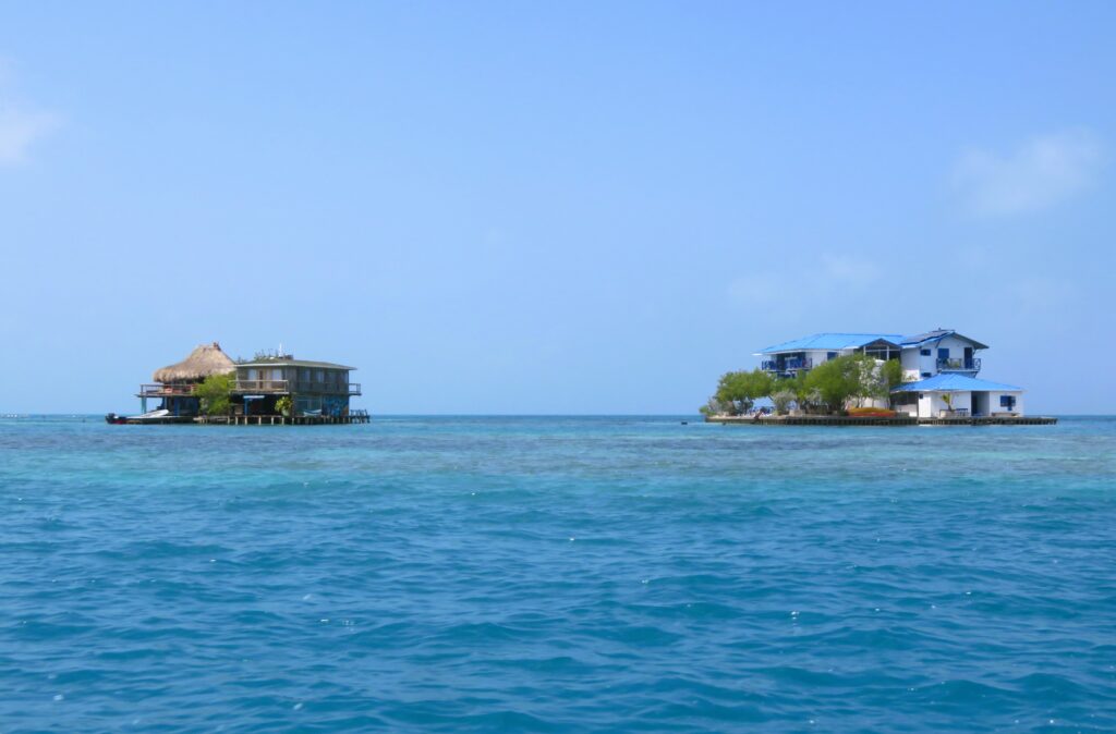Islas en el archipiélago San Bernardo