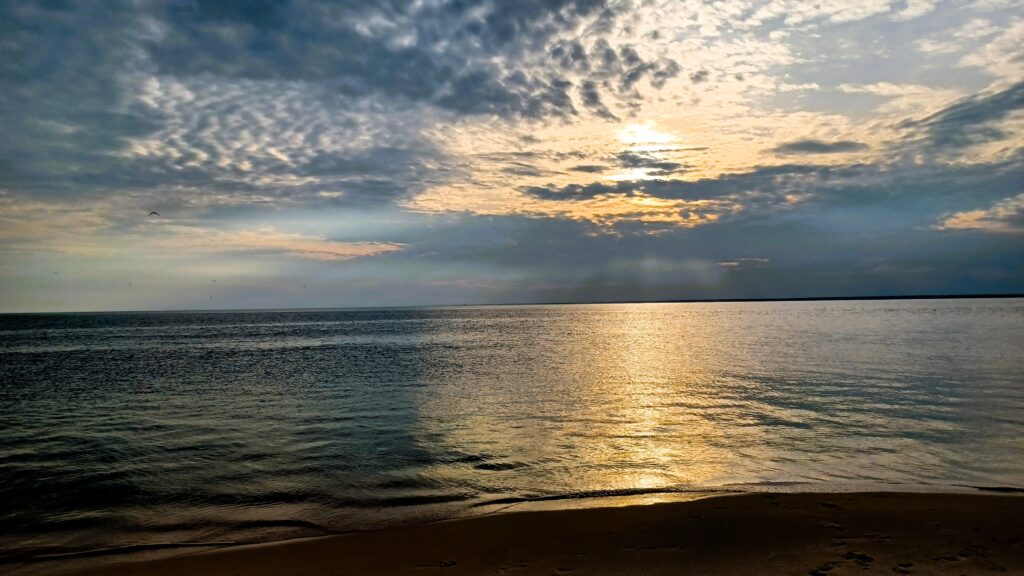 Atardecer desde la Ponta do Cururú en Alter do Chao