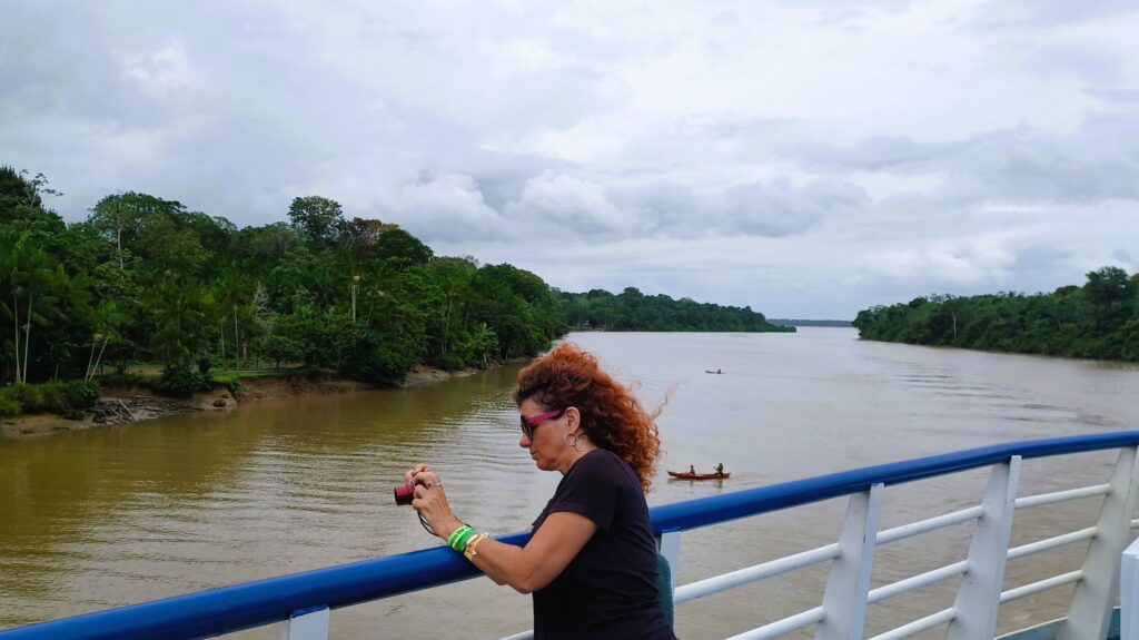Canales más estrechos en el tramo del Amazonas Santarém - Belém