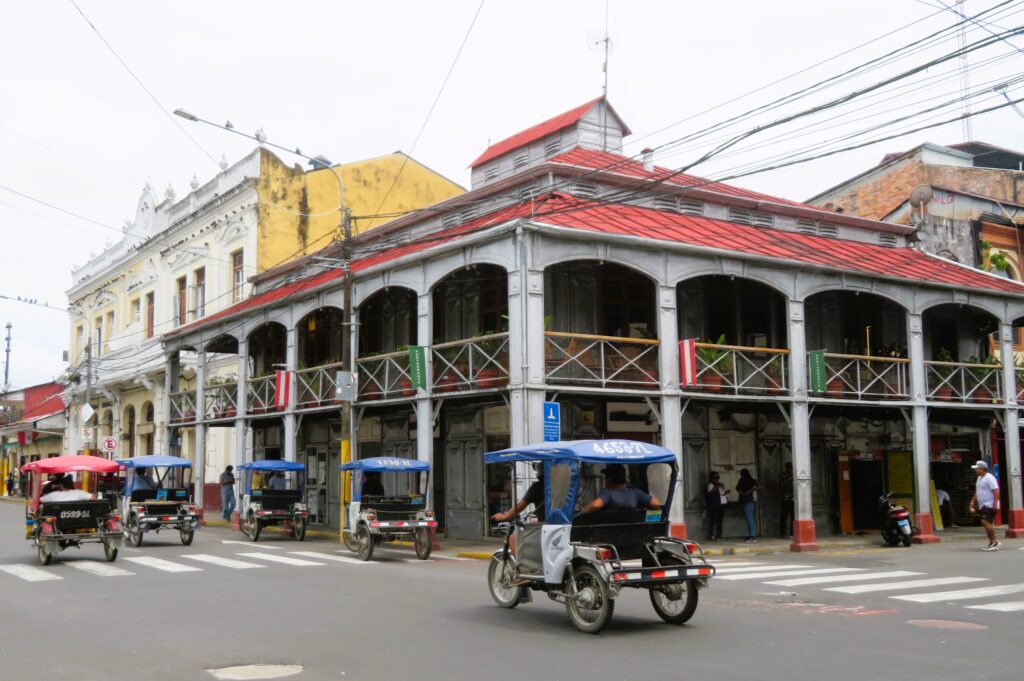 Casa de Fierro en Iquitos.