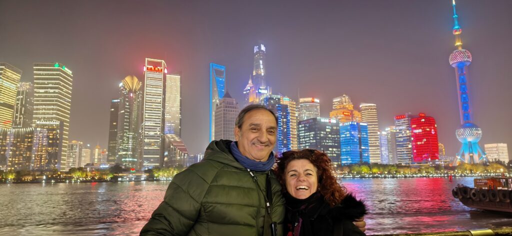 Paseo en barco por Shanghái