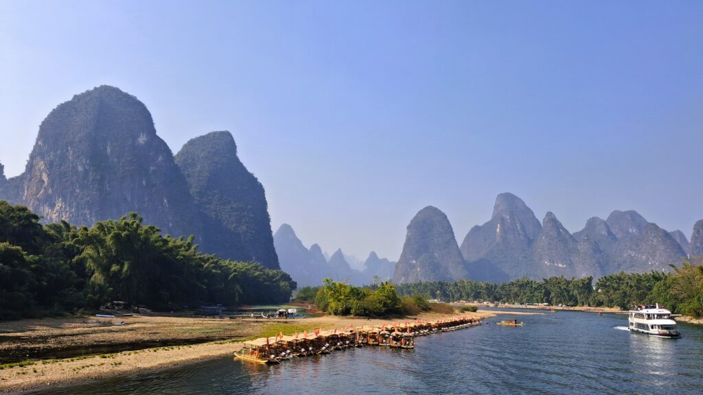 Paisaje del río Li
