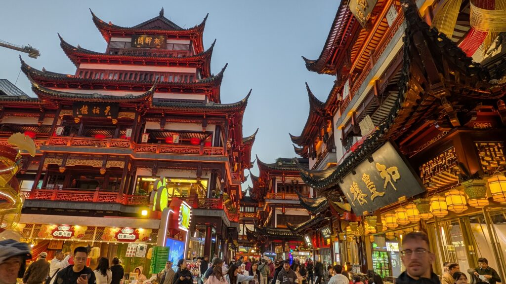 Yuyuan Old Street, Shanghái.