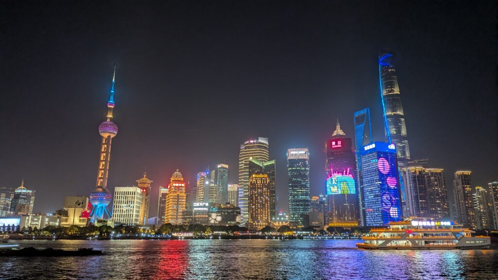 Shanghái de noche